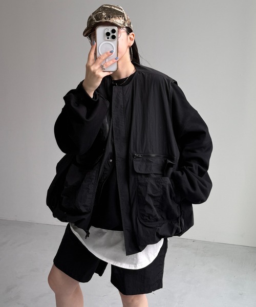 wee9s(ウィークス)の「9pockets buddy egg vest / 9ポケットバディエッグベスト(ベスト・レディース・ブラック/ホワイト・FREE)」の16枚目の写真