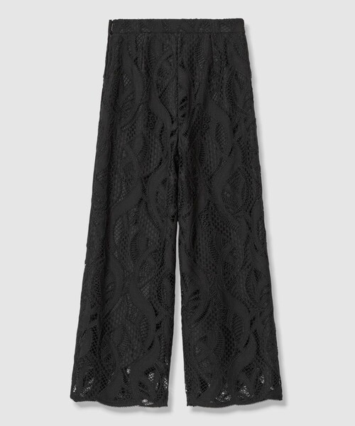 ANAYI（アナイ）の「【セットアップ対応商品】リーフコード刺繍ワイドパンツ（その他パンツ・レディース・ピンク/ホワイト/ブラック・38/36）」の11枚目の写真