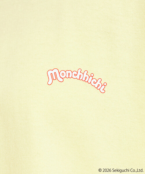 FREAK'S STORE(フリークスストア)の「限定展開 モンチッチ 刺繍×プリント 散らばし Tシャツ(Tシャツ/カットソー・レディース・ブラック/オフホワイト/イエロー・フリ-)」の16枚目の写真