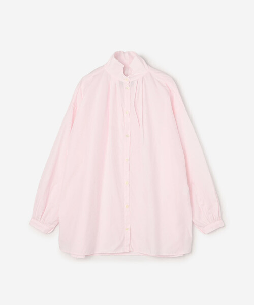 GALLEGO DESPORTES(ギャレゴデスポート)の「GALLEGO DESPORTES | デザインカラー 長袖シャツ WOMEN(シャツ/ブラウス・レディース・ピンク/イエロー・S)」の3枚目の写真