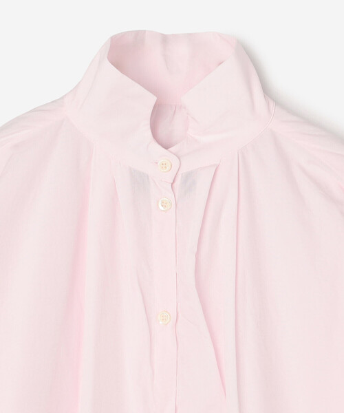 GALLEGO DESPORTES(ギャレゴデスポート)の「GALLEGO DESPORTES | デザインカラー 長袖シャツ WOMEN(シャツ/ブラウス・レディース・ピンク/イエロー・S)」の5枚目の写真