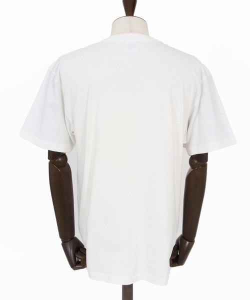CAMBIO(カンビオ)の「mt10264- プリントT(IS IT NEEDED) Tシャツ(CASD-170)(Tシャツ/カットソー・メンズ・ライトイエロー/ホワイト系その他/スミクロ・XL/L/M/S)」の10枚目の写真