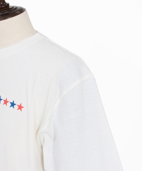 CAMBIO(カンビオ)の「mt10264- プリントT(IS IT NEEDED) Tシャツ(CASD-170)(Tシャツ/カットソー・メンズ・ライトイエロー/ホワイト系その他/スミクロ・XL/L/M/S)」の13枚目の写真