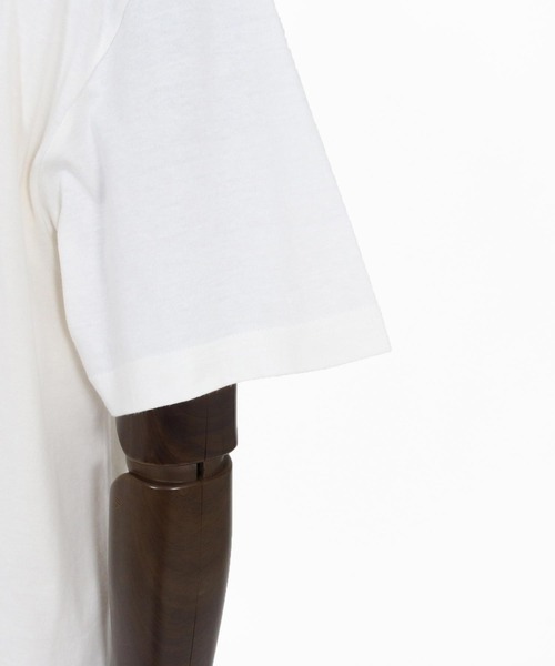 CAMBIO(カンビオ)の「mt10264- プリントT(IS IT NEEDED) Tシャツ(CASD-170)(Tシャツ/カットソー・メンズ・ライトイエロー/ホワイト系その他/スミクロ・XL/L/M/S)」の14枚目の写真
