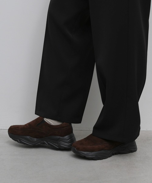select MOCA(セレクトモカ)の「【3サイズ展開】スウェードモックシューズ(スニーカー・レディース・ベージュ/チャコールグレー/ブラウン・LARGE/MEDIUM/SMALL)」の22枚目の写真