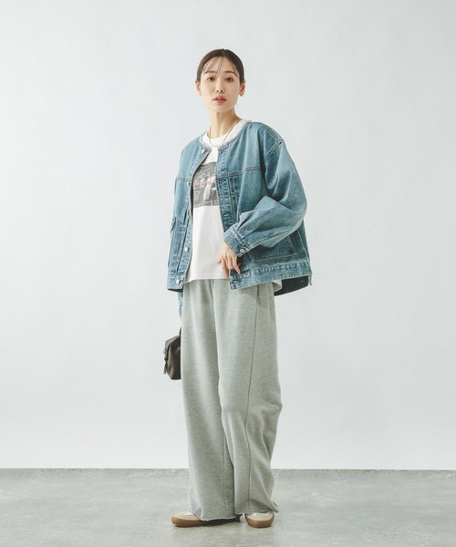 GLOBAL WORK(グローバルワーク)の「リッチクリーンプリントロンT/636710(Tシャツ/カットソー・レディース・ホワイト系その他3/ホワイト系その他2/チャコールグレー/ホワイト・MEDIUM/LARGE/SMALL)」の11枚目の写真