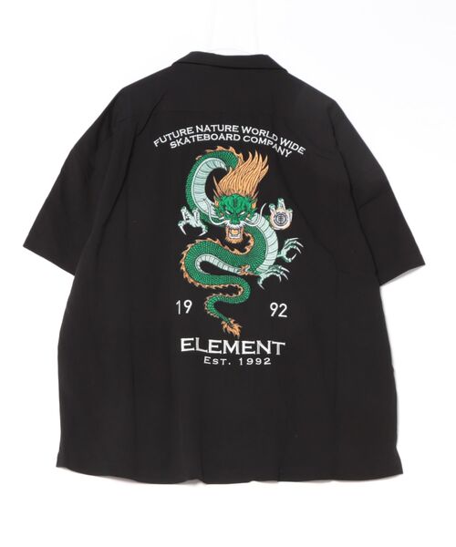 ELEMENT（エレメント）の「ELEMENT メンズ VIETNAM SK8 SHIRTS 半袖シャツ 【2026年春夏モデル】（シャツ/ブラウス・メンズ・ブラック系その他2/ブラック系その他・X-LARGE/LARGE/MEDIUM）」の4枚目の写真