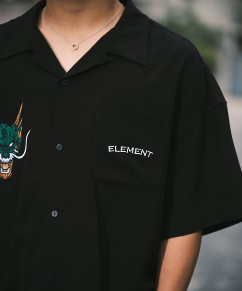 ELEMENT（エレメント）の「ELEMENT メンズ VIETNAM SK8 SHIRTS 半袖シャツ 【2026年春夏モデル】（シャツ/ブラウス・メンズ・ブラック系その他2/ブラック系その他・X-LARGE/LARGE/MEDIUM）」の9枚目の写真
