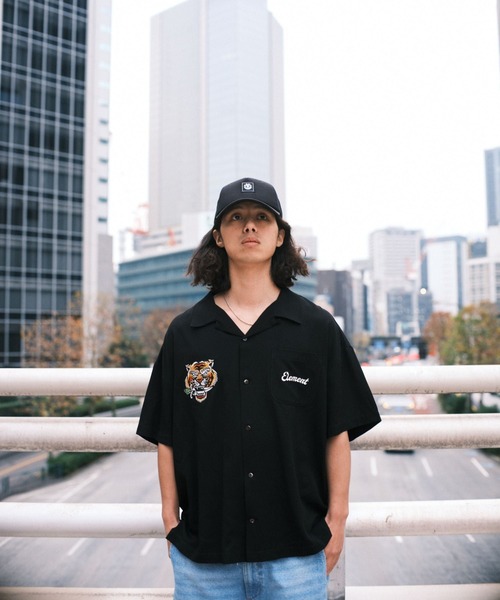 ELEMENT（エレメント）の「ELEMENT メンズ VIETNAM SK8 SHIRTS 半袖シャツ 【2026年春夏モデル】（シャツ/ブラウス・メンズ・ブラック系その他2/ブラック系その他・X-LARGE/LARGE/MEDIUM）」の7枚目の写真