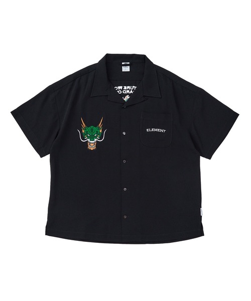 ELEMENT（エレメント）の「ELEMENT メンズ VIETNAM SK8 SHIRTS 半袖シャツ 【2026年春夏モデル】（シャツ/ブラウス・メンズ・ブラック系その他2/ブラック系その他・X-LARGE/LARGE/MEDIUM）」の13枚目の写真