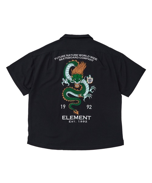 ELEMENT（エレメント）の「ELEMENT メンズ VIETNAM SK8 SHIRTS 半袖シャツ 【2026年春夏モデル】（シャツ/ブラウス・メンズ・ブラック系その他2/ブラック系その他・X-LARGE/LARGE/MEDIUM）」の14枚目の写真