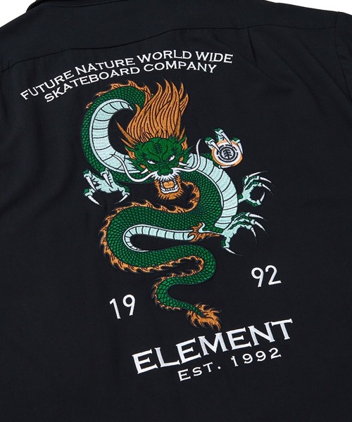 ELEMENT（エレメント）の「ELEMENT メンズ VIETNAM SK8 SHIRTS 半袖シャツ 【2026年春夏モデル】（シャツ/ブラウス・メンズ・ブラック系その他2/ブラック系その他・X-LARGE/LARGE/MEDIUM）」の17枚目の写真