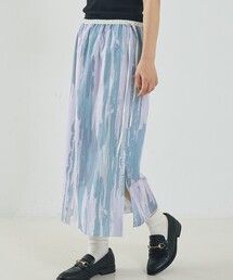 NOMINE | 【セットアップ対応】ペイント柄 スリット スカート(スカート)