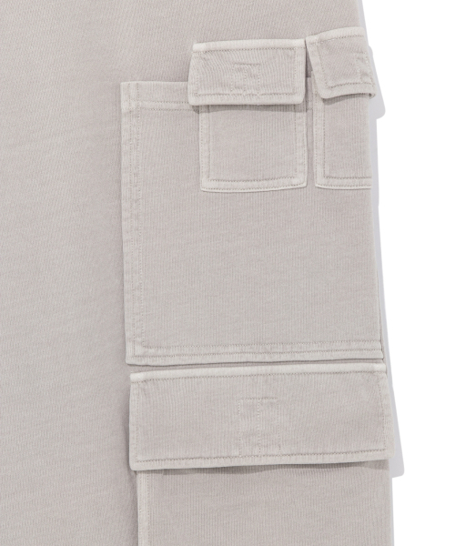 THECOLDESTMOMENT(ザコールデストモーメント)の「TCM pigment multi cargo sweat pants (light grey)(その他パンツ・レディース・その他・SMALL/MEDIUM/LARGE)」の5枚目の写真