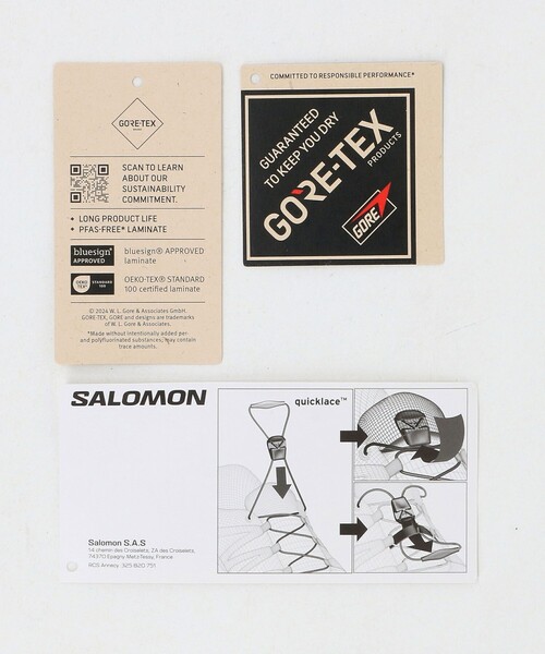 SALOMON(サロモン)の「<Salomon> XT-6 GTX/スニーカー(スニーカー・メンズ・ブラック・28cm/26.5cm/27.5cm/27cm/28.5cm/25.5cm/26cm/29cm)」の8枚目の写真