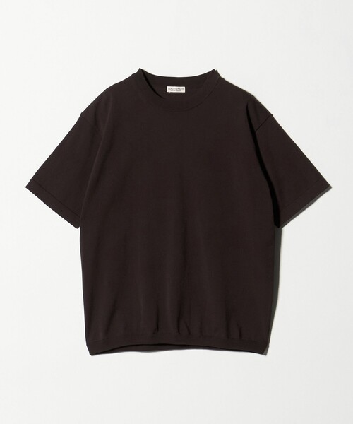 BEAUTY&YOUTH UNITED ARROWS（ビューティーアンドユースユナイテッドアローズ）の「デオドラント ニットTシャツ 抗菌防臭 ウォッシャブル（ニット/セーター・メンズ・ホワイト/ダークブラウン/ブラック・M/S/XL/L）」の10枚目の写真