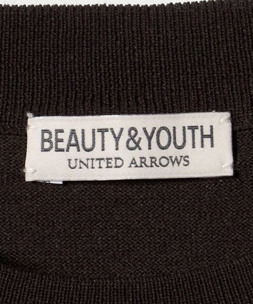 BEAUTY&YOUTH UNITED ARROWS（ビューティーアンドユースユナイテッドアローズ）の「デオドラント ニットTシャツ 抗菌防臭 ウォッシャブル（ニット/セーター・メンズ・ホワイト/ダークブラウン/ブラック・M/S/XL/L）」の21枚目の写真