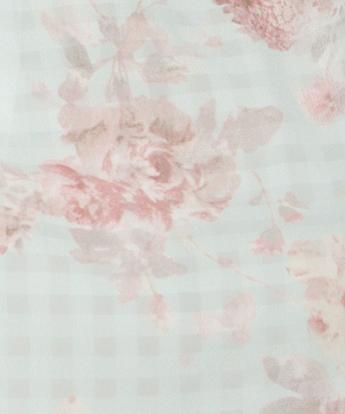 Rose Tiara(ローズティアラ)の「シアーチェックレースアップワンピース(ワンピース・レディース・ブルー/グリーン・38/42/46)」の16枚目の写真