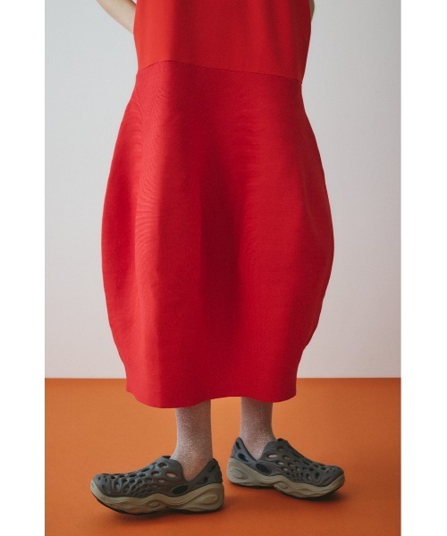 HeRIN.CYE(ヘリンドットサイ)の「Docking balloon hem dress ドッキングバルーンヘムドレス(ワンピース・レディース・ブルー系その他3/ブラック/レッド・FREE)」の8枚目の写真
