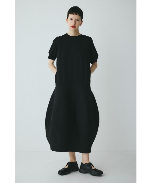 HeRIN.CYE(ヘリンドットサイ)の「Docking balloon hem dress ドッキングバルーンヘムドレス(ワンピース・レディース・ブルー系その他3/ブラック/レッド・FREE)」の9枚目の写真
