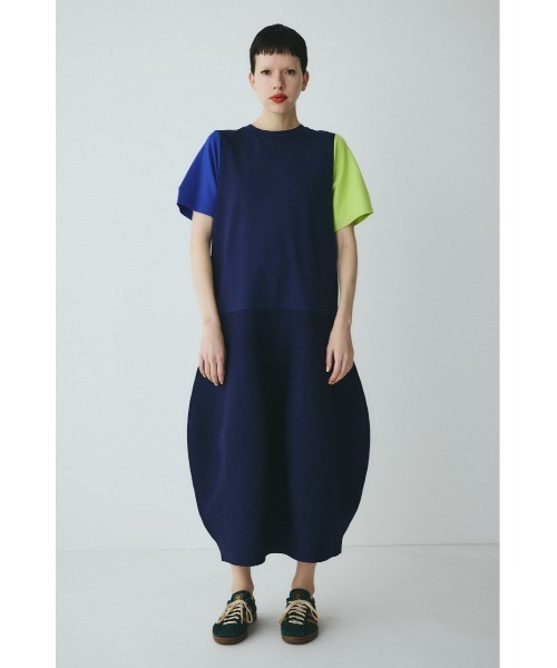 HeRIN.CYE(ヘリンドットサイ)の「Docking balloon hem dress ドッキングバルーンヘムドレス(ワンピース・レディース・ブルー系その他3/ブラック/レッド・FREE)」の14枚目の写真