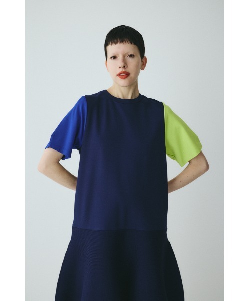 HeRIN.CYE(ヘリンドットサイ)の「Docking balloon hem dress ドッキングバルーンヘムドレス(ワンピース・レディース・ブルー系その他3/ブラック/レッド・FREE)」の19枚目の写真