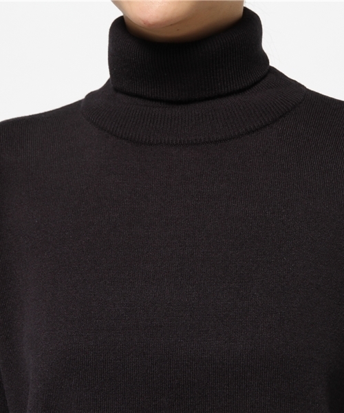 SLY（スライ）の「タートルスリット HG MIDI OP-S（ワンピース・レディース・ブラウン/カーキ/ネイビー/トップグレー・FREE）」の8枚目の写真