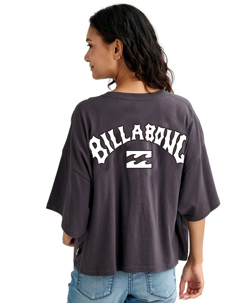 BILLABONG(ビラボン)の「BILLABONG/ビラボン 半袖 Tシャツ BG013208(Tシャツ/カットソー・レディース・ホワイト/アクア/ピンク/スミクロ・M)」の2枚目の写真