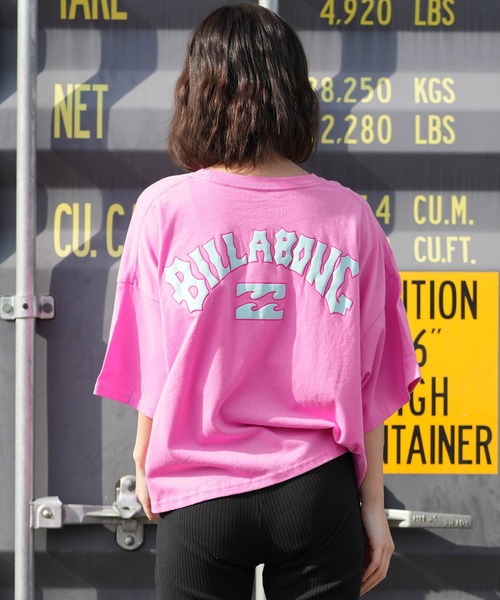 BILLABONG(ビラボン)の「BILLABONG/ビラボン 半袖 Tシャツ BG013208(Tシャツ/カットソー・レディース・ホワイト/アクア/ピンク/スミクロ・M)」の12枚目の写真