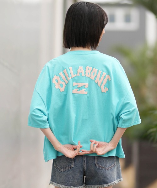 BILLABONG(ビラボン)の「BILLABONG/ビラボン 半袖 Tシャツ BG013208(Tシャツ/カットソー・レディース・ホワイト/アクア/ピンク/スミクロ・M)」の8枚目の写真