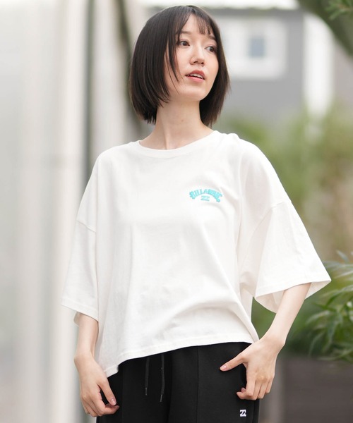 BILLABONG(ビラボン)の「BILLABONG/ビラボン 半袖 Tシャツ BG013208(Tシャツ/カットソー・レディース・ホワイト/アクア/ピンク/スミクロ・M)」の16枚目の写真