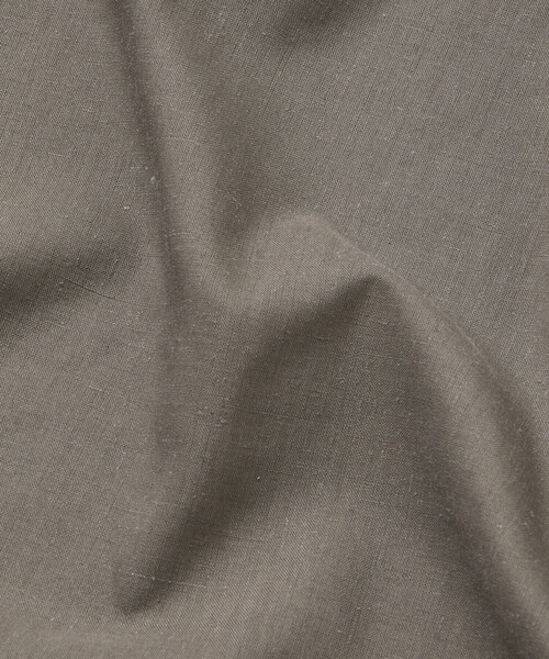 FREAK'S STORE（フリークスストア）の「限定展開 Relax Fit リラックスフィット リネンミックス ポロカラー シャツ（ポロシャツ・メンズ・ベージュ/チャコールグレー/ブラック・SMALL/MEDIUM/LARGE）」の5枚目の写真