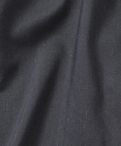 FREAK'S STORE（フリークスストア）の「限定展開 Relax Fit リラックスフィット リネンミックス ポロカラー シャツ（ポロシャツ・メンズ・ベージュ/チャコールグレー/ブラック・SMALL/MEDIUM/LARGE）」の7枚目の写真