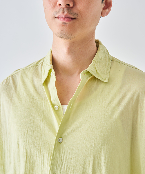 KANEMASA PHIL.(カネマサフィル)の「Kanemasa Phil. (カネマサ フィル) 別注 46ゲージ Artisan L/S Shirts(シャツ/ブラウス・メンズ・アーミー/ラベンダー・LARGE/MEDIUM)」の10枚目の写真