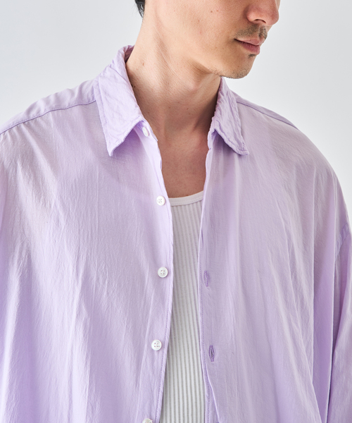 KANEMASA PHIL.(カネマサフィル)の「Kanemasa Phil. (カネマサ フィル) 別注 46ゲージ Artisan L/S Shirts(シャツ/ブラウス・メンズ・アーミー/ラベンダー・LARGE/MEDIUM)」の18枚目の写真