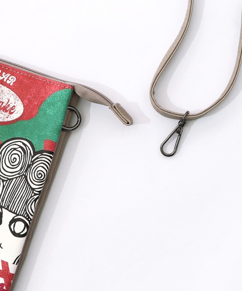 ScoLar(スカラー)の「661434:スカラーちゃんラビルパンケーキ柄ミニショルダー(ショルダーバッグ・レディース・ブラック/ブラウン/ベージュ・FREE)」の17枚目の写真