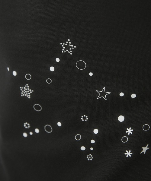 rumnel:(ルムネル)の「ラインストーンアート半袖チビTシャツ / rhinestone art cropped T-shirt(Tシャツ/カットソー・レディース・ブラック/ホワイト・FREE)」の6枚目の写真