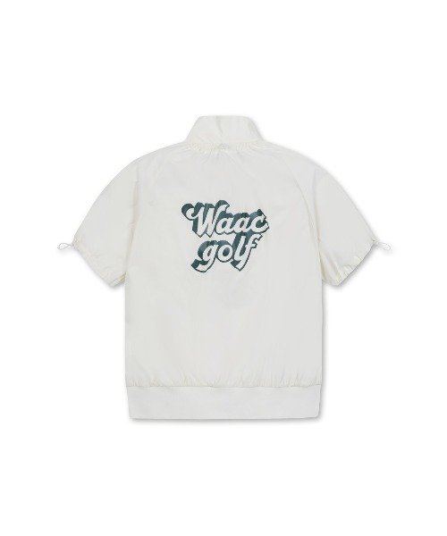 WAAC(ワック)の「WOMENS ハイストレッチ半袖ジップアップベスト(ベスト・レディース・アイボリー/ブラック・X-SMALL/MEDIUM/SMALL)」の3枚目の写真