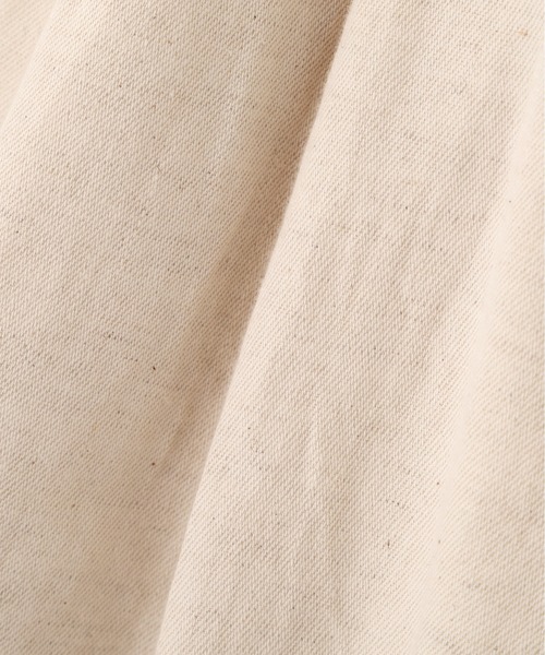 human woman（ヒューマンウーマン）の「◆綿麻ライトオンスデニムワイドパンツ（デニムパンツ・レディース・ホワイト系その他/ネイビー/ブルー・LARGE/SMALL/MEDIUM）」の7枚目の写真