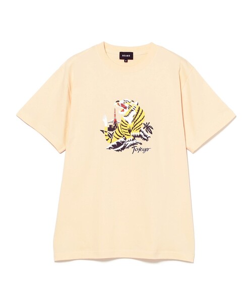 BEAMS T（ビームスティー）の「BEAMS / TOKYO SOUVENIR T-shirt（Tシャツ/カットソー・メンズ・ナチュラル/ネイビー・S/M/XL/L）」の2枚目の写真