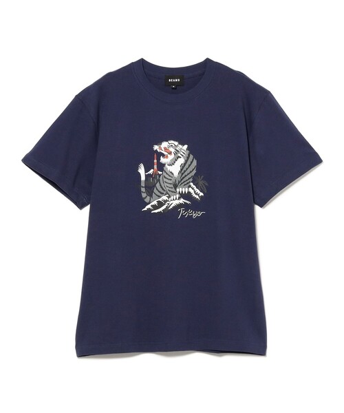 BEAMS T（ビームスティー）の「BEAMS / TOKYO SOUVENIR T-shirt（Tシャツ/カットソー・メンズ・ナチュラル/ネイビー・S/M/XL/L）」の8枚目の写真
