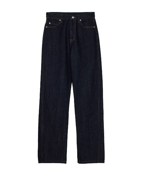 Ameri（アメリ）の「JAPAN MADE STRAIGHT DENIM PANTS（デニムパンツ・レディース・ブルー/インディゴブルー・24inch/23inch/26inch/25inch）」の11枚目の写真