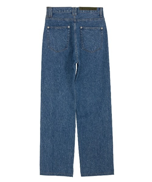 Ameri（アメリ）の「JAPAN MADE STRAIGHT DENIM PANTS（デニムパンツ・レディース・ブルー/インディゴブルー・24inch/23inch/26inch/25inch）」の16枚目の写真