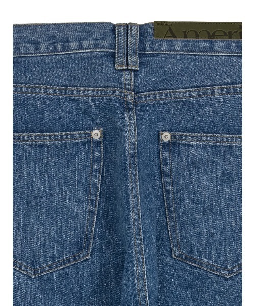 Ameri（アメリ）の「JAPAN MADE STRAIGHT DENIM PANTS（デニムパンツ・レディース・ブルー/インディゴブルー・24inch/23inch/26inch/25inch）」の17枚目の写真