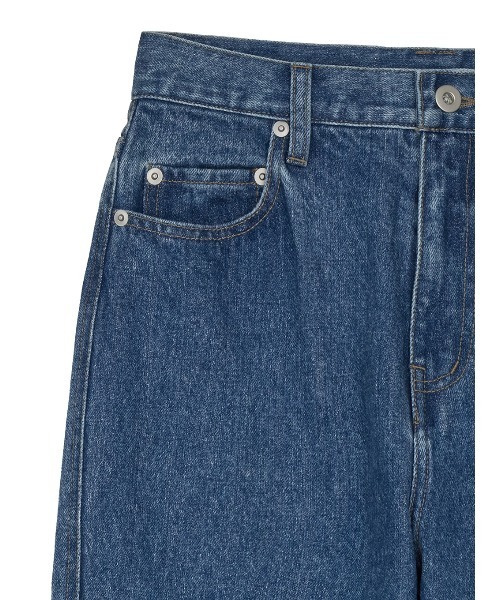 Ameri（アメリ）の「JAPAN MADE STRAIGHT DENIM PANTS（デニムパンツ・レディース・ブルー/インディゴブルー・24inch/23inch/26inch/25inch）」の14枚目の写真