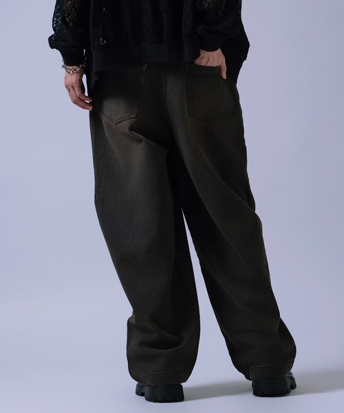 improves(インプローブス)の「12oz バレルレッグ デニムパンツ(デニムパンツ・メンズ・カモフラージュ/ブルー/チャコール/ブラック/ネイビー・LARGE/X-LARGE/MEDIUM)」の13枚目の写真