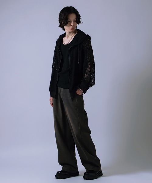 improves(インプローブス)の「12oz バレルレッグ デニムパンツ(デニムパンツ・メンズ・カモフラージュ/ブルー/チャコール/ブラック/ネイビー・LARGE/X-LARGE/MEDIUM)」の14枚目の写真