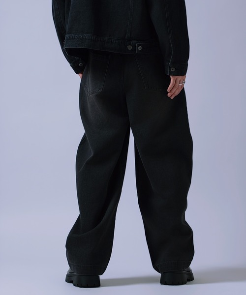improves(インプローブス)の「12oz バレルレッグ デニムパンツ(デニムパンツ・メンズ・カモフラージュ/ブルー/チャコール/ブラック/ネイビー・LARGE/X-LARGE/MEDIUM)」の17枚目の写真
