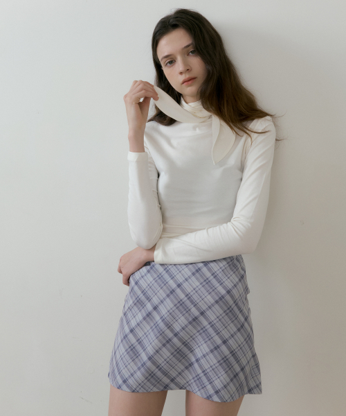 REORG(リオルグ)の「BATD CHECK MINI SKIRT GRAY(スカート・レディース・その他・SMALL/MEDIUM/LARGE)」の3枚目の写真