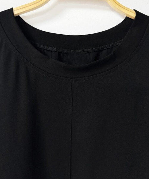 ONEP STAR(ワンピスター)の「バックボタンデザイントップス(Tシャツ/カットソー・レディース・ブラック/カーキ・LARGE/MEDIUM)」の11枚目の写真